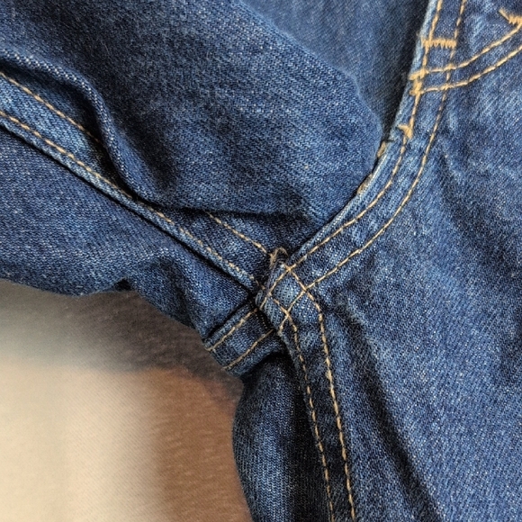 Calvin Klein Women's  Blue Jeans. 80s Bareback - Picture 5 of 7